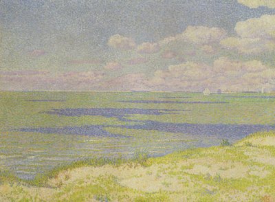 Vue de la rivière Escaut, 1893 - Théo van Rysselberghe